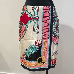 CARLETON VARNEY SILK SKIRT SIZE 10